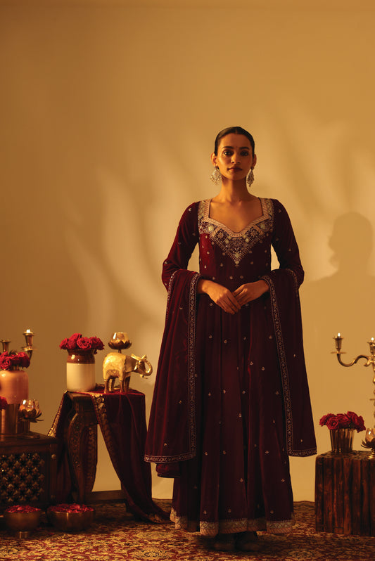 Wine Anarkali