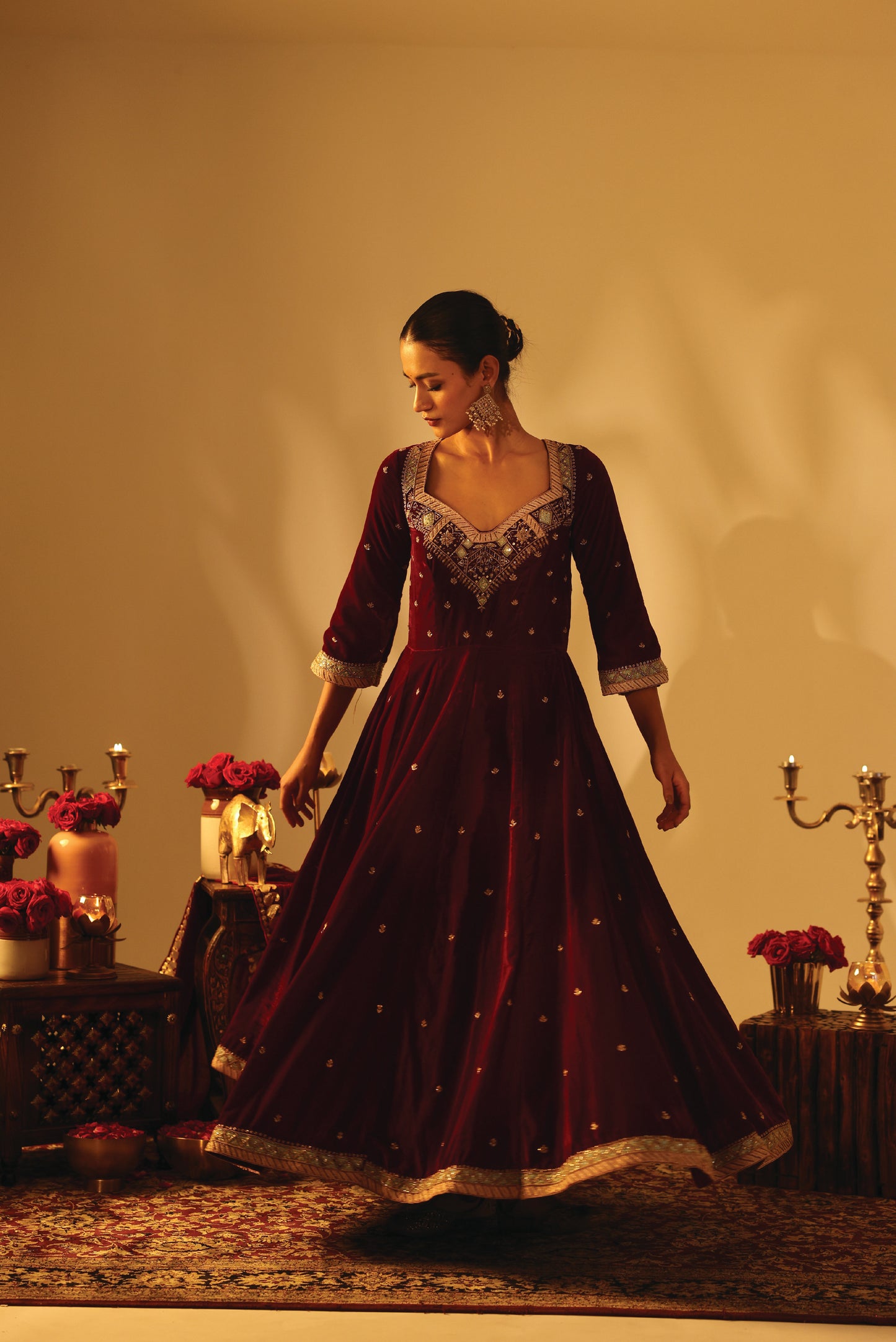 Wine Anarkali